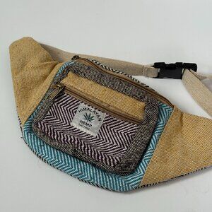 Himalayan hemp fanny pack, waist bag, bum bag